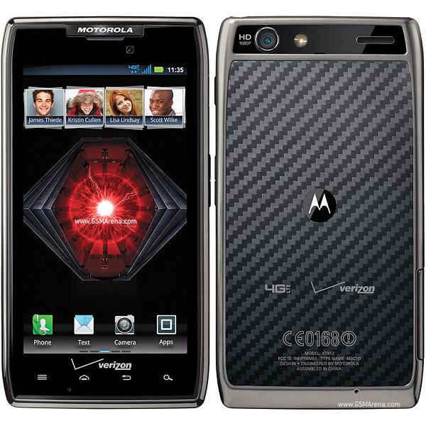 Motorola Droid Razr Android Phone 16 GB - Black - Unlocked - GSM