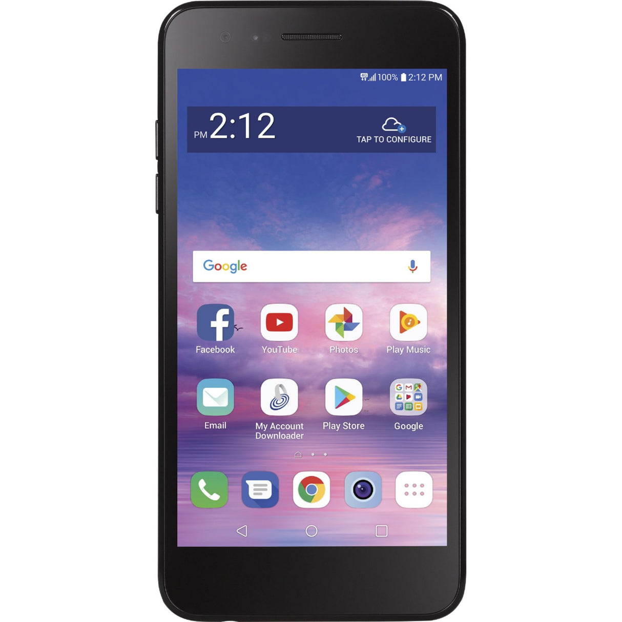 LG Rebel 4 L211VL - 16 GB - Black - Simple Mobile - GSM