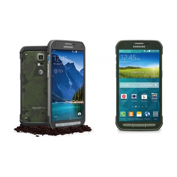 Samsung - Galaxy S 5 Active 4G Cell Phone  16GB  Titanium Gray (