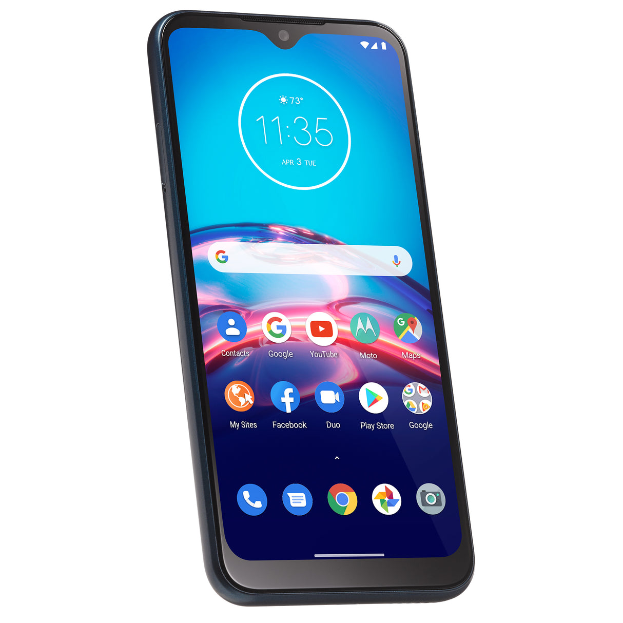 Straight Talk Motorola E 32GB Midnight Blue - Prepaid Smartphone