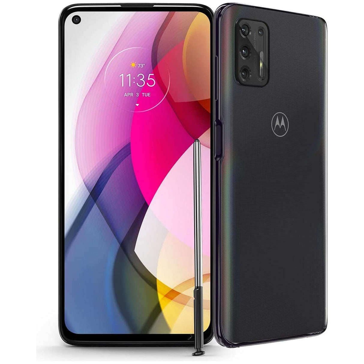 Motorola - Moto G Stylus (2021) 128GB Memory (Unlocked) - Aurora