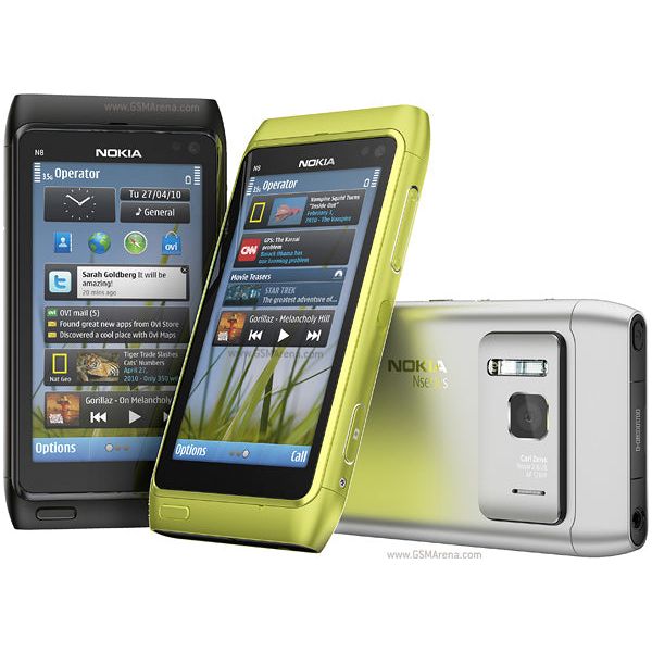 Nokia N8-00 Symbian Smart Phone 16 GB - Dark Gray - WCDMA
