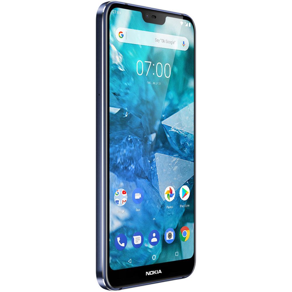 Nokia 7.1 Dual-SIM 64GB Smartphone (Unlocked Blue)