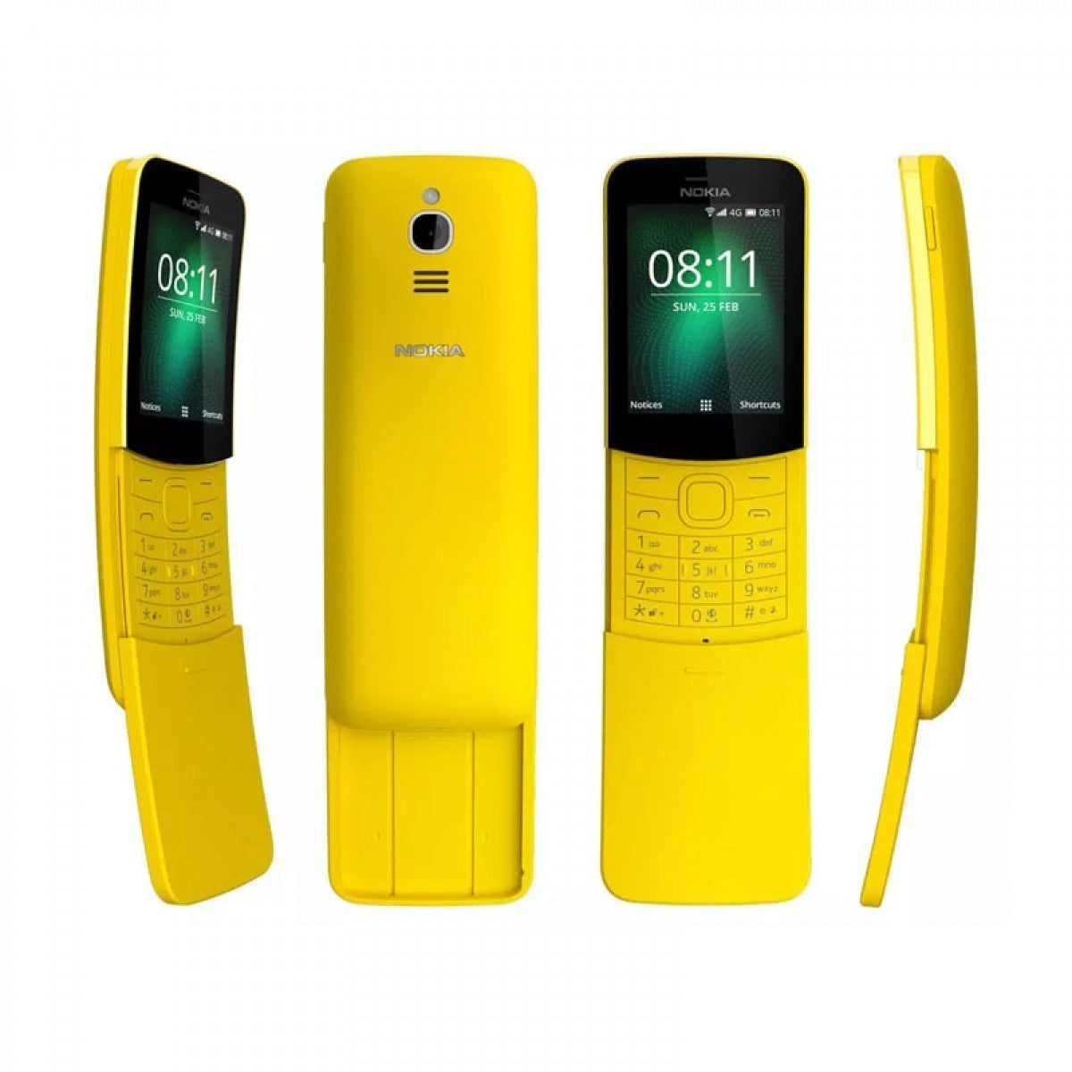Nokia 8110 (TA-1059) 512MB/4GB 2.45-inches Factory Unlocked  Int