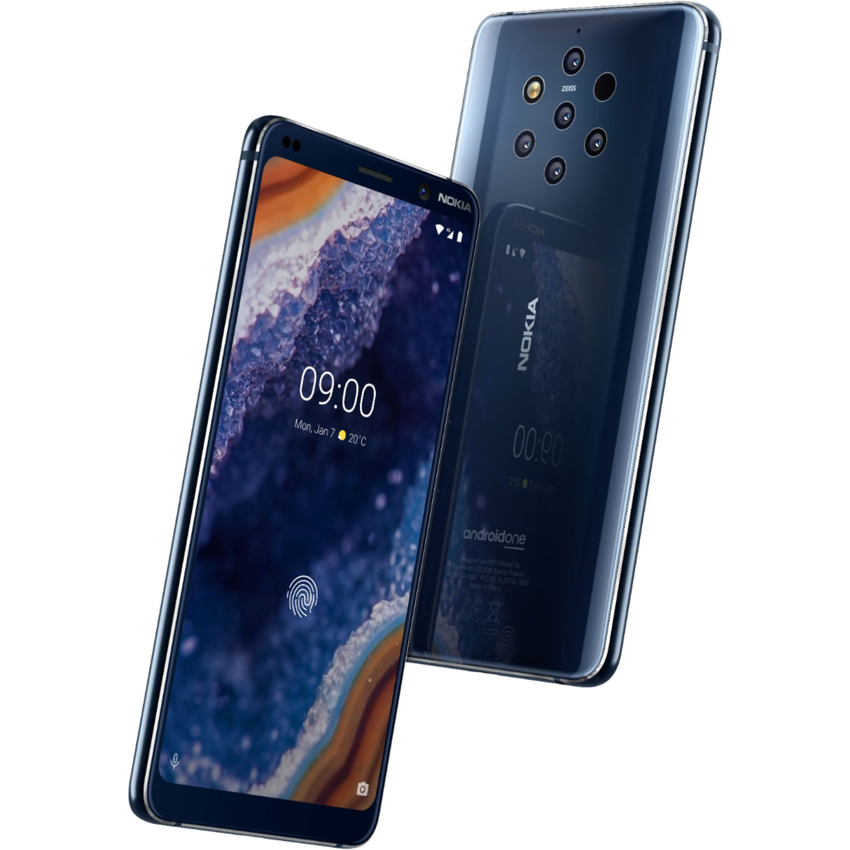 Nokia 9 PureView TA-1082 128GB Smartphone (Unlocked Midnight Black)