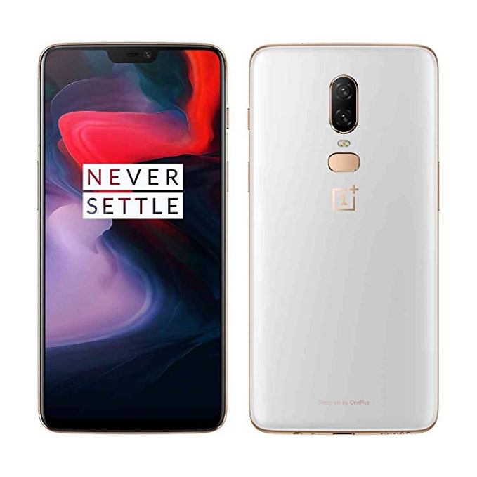 OnePlus 6 - 128 GB - Silk White - Unlocked - CDMA/GSM
