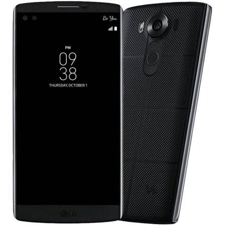 LG V10 - Dual-Sim - 32 GB - Space Black - Unlocked - GSM