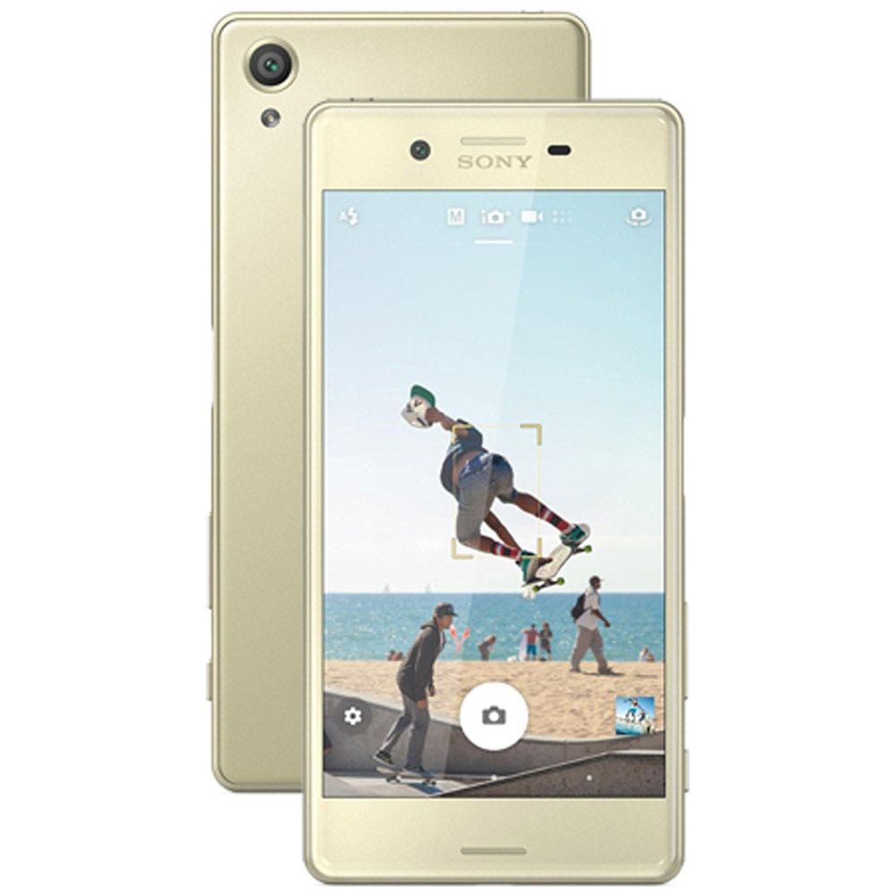 Sony Xperia X - 32 GB - Lime Gold - Unlocked - Selfie Bundle