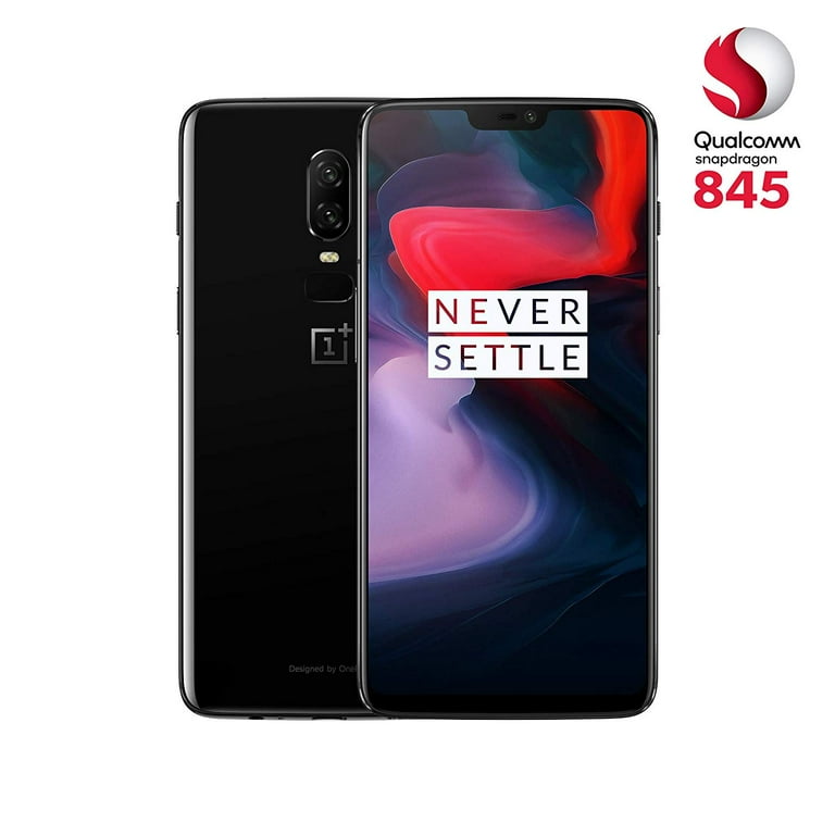 OnePlus 6 - 64 GB - Mirror Black - Unlocked - CDMA/GSM