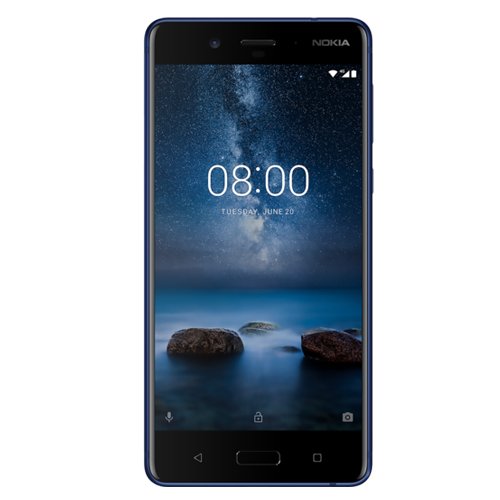 Nokia 8 TA-1004 64GB/4GB Dual SIM Polished Blue - Factory Unlocked