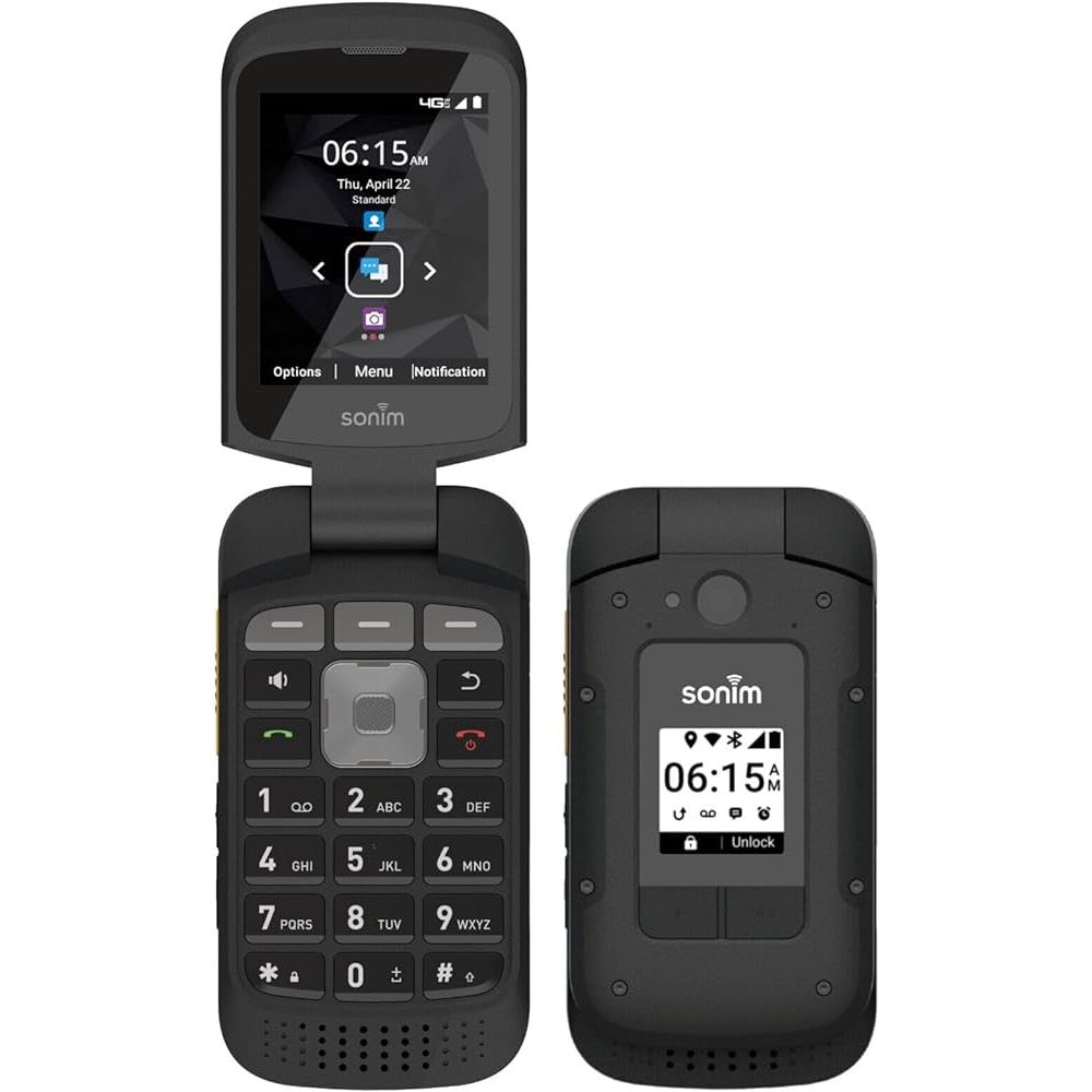 Sonim XP3 Plus XP3900 T-Mobile 4G LTE Camera 16GB Android Rugged Flip Cell Phone Black