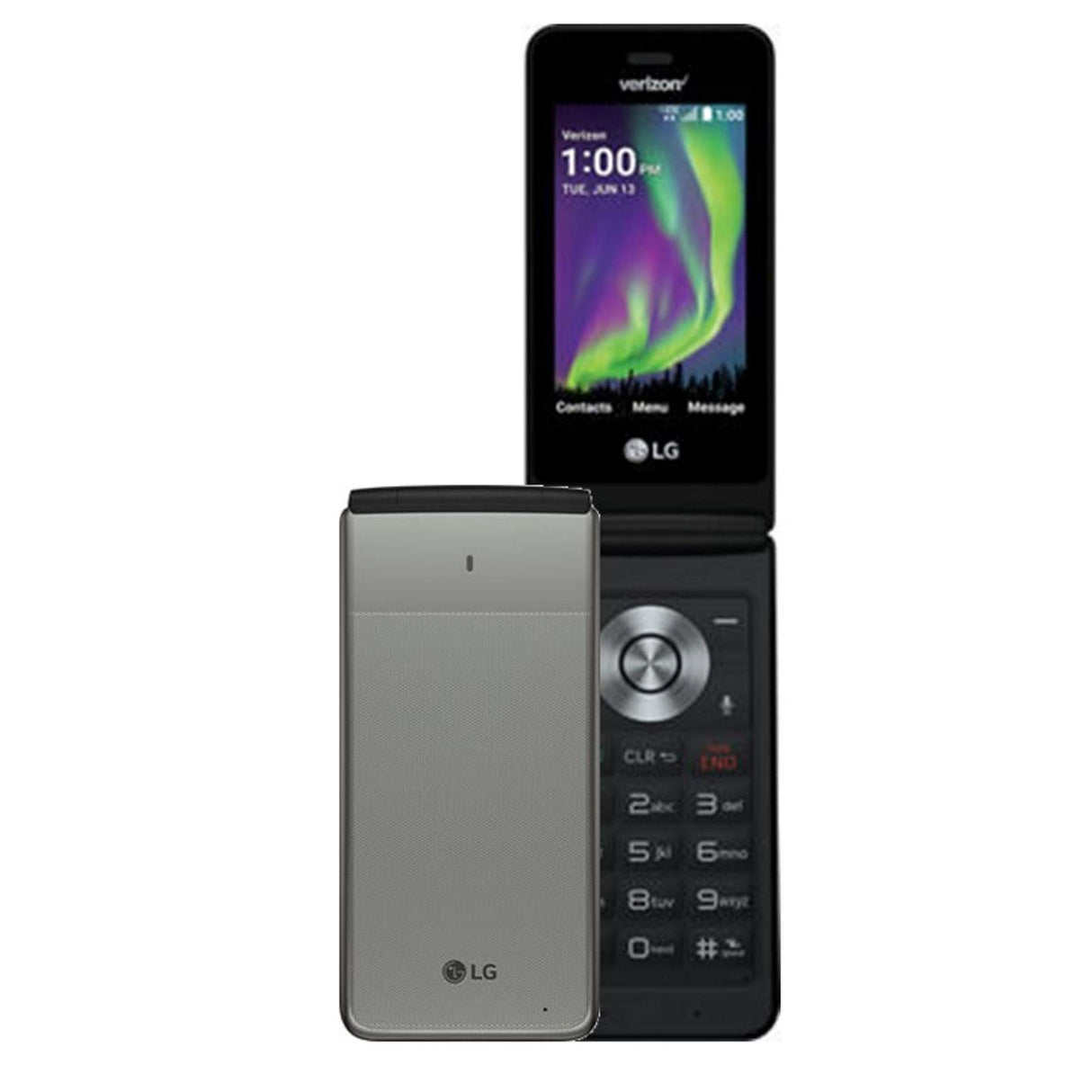 LG Exalt VN220 LTE - 8 GB - Verizon Unlocked, Silver