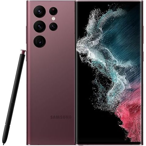 Samsung Galaxy S22 Ultra - 128GB - Burgundy - Unlocked
