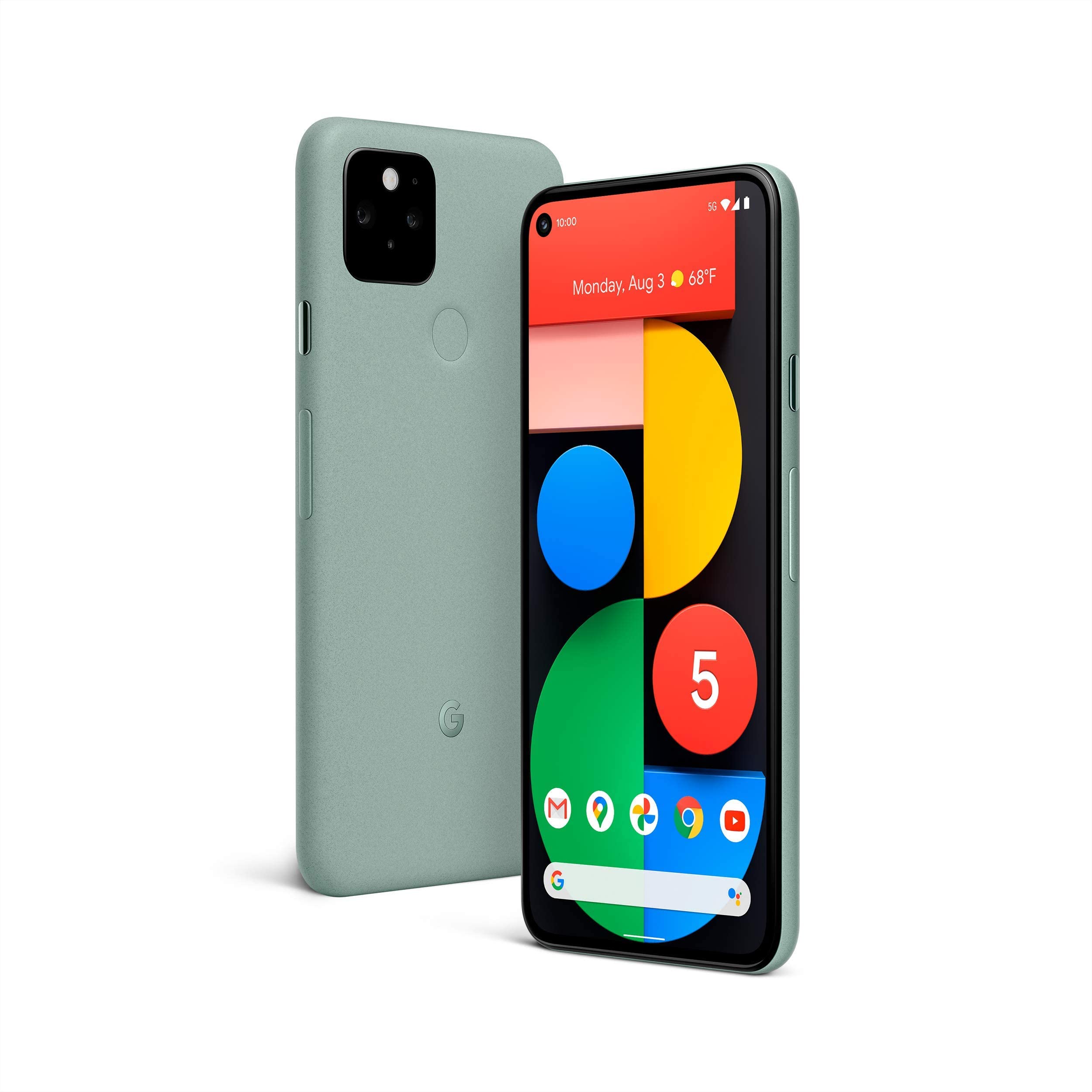 Google - Pixel 5 5G 128GB (Unlocked) - Sorta Sage – ElectronicsForce