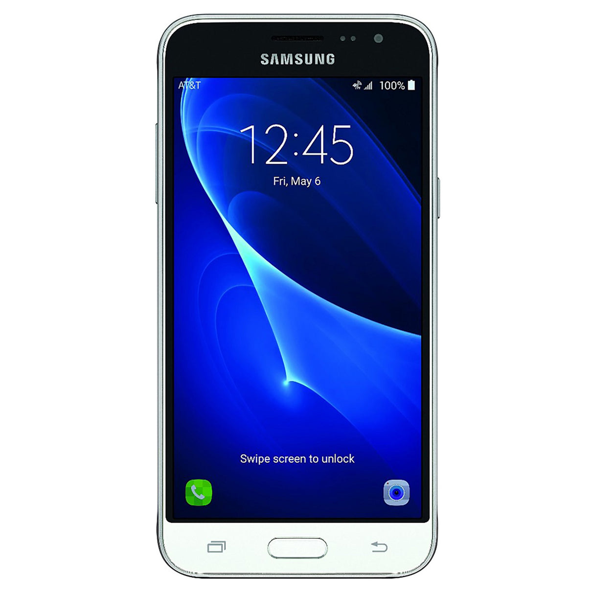 Samsung Galaxy J3 - 16 GB - White - AT&T - CDMA/GSM