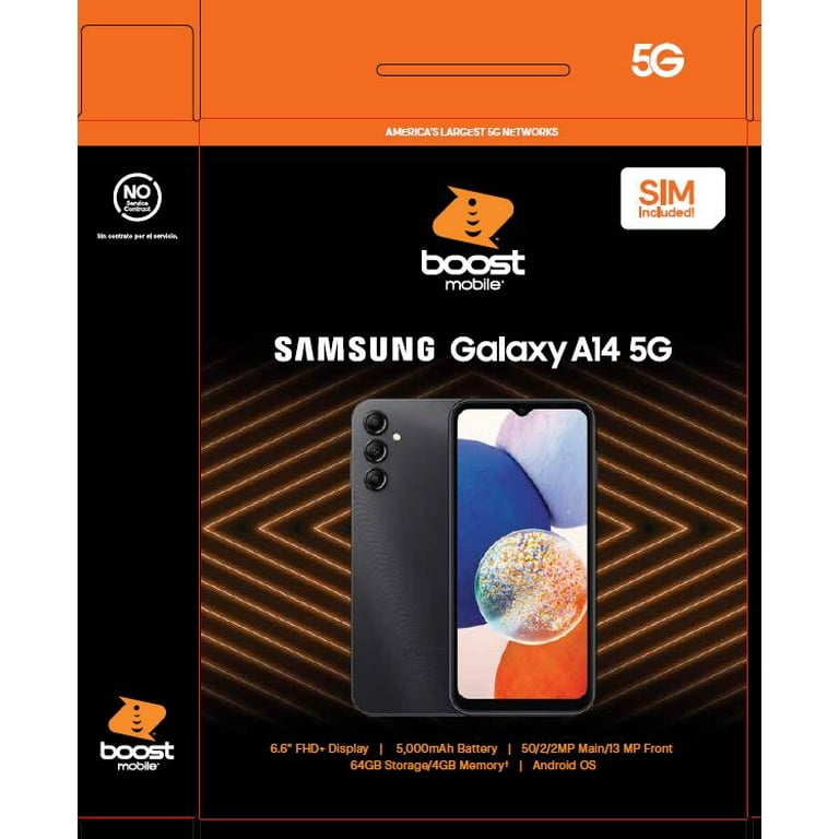 Boost Mobile - Samsung Galaxy A14 5G 64GB Prepaid