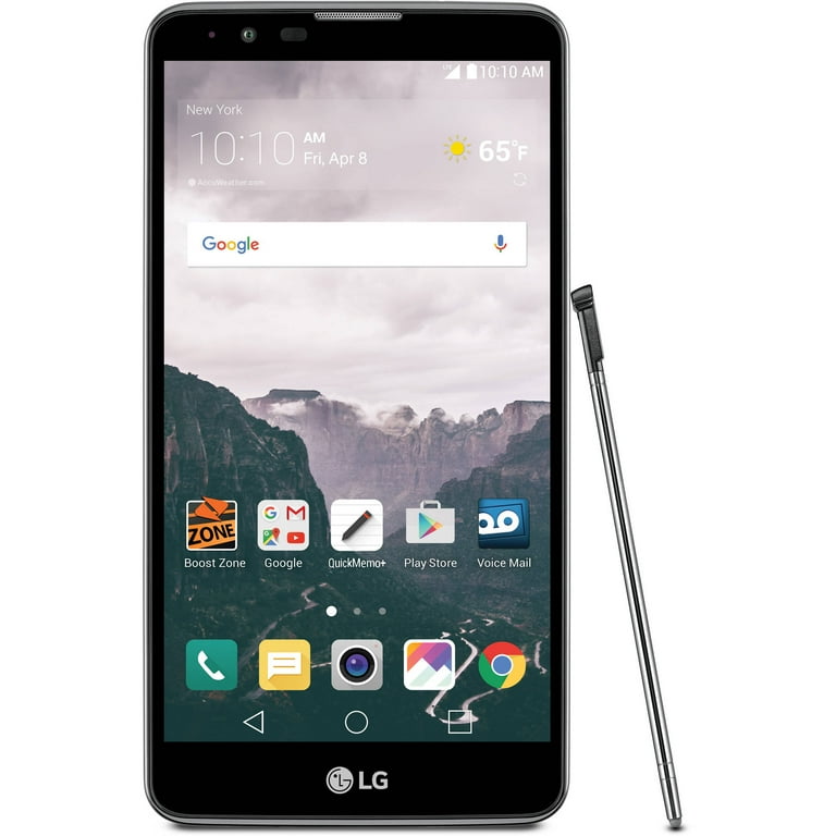 LG Stylo 2 - 16 GB - Black - Straight Talk - CDMA/GSM
