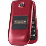 Consumer Cellular 101 Flip Phone - Red
