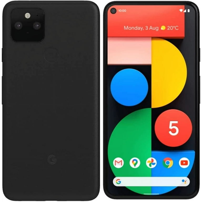 Google - Pixel 5 5G 128GB (Unlocked) - Just Black – ElectronicsForce