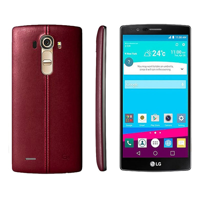 LG G4 - 32 GB - Genuine Leather Black - Unlocked - GSM