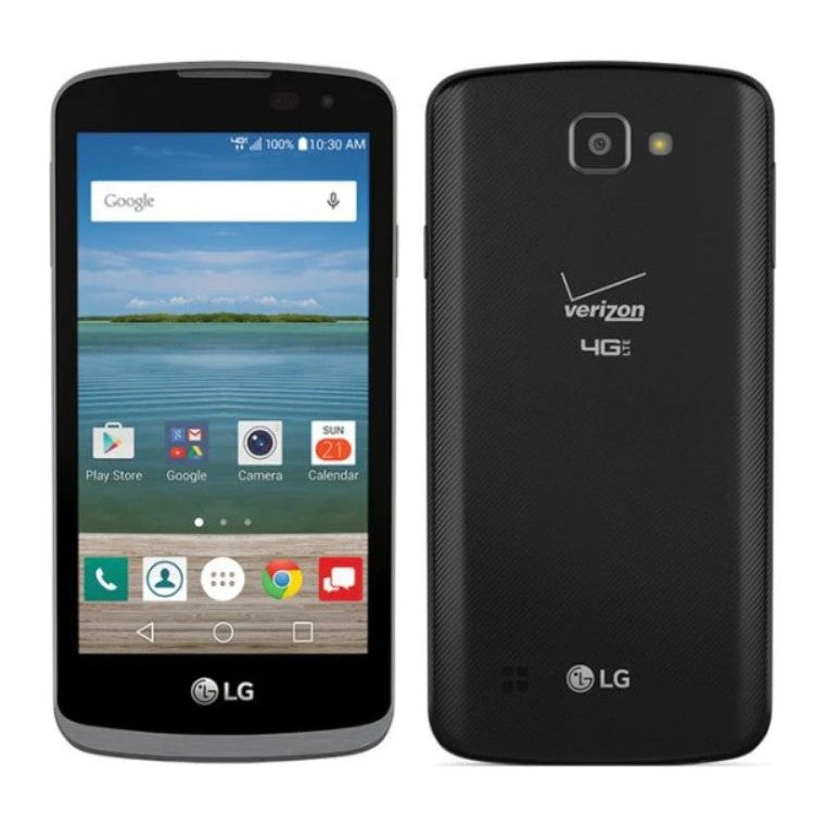 Verizon LG Zone 3  Black  Cell Phone