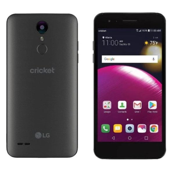 LG Fortune 2 LMX210CM - 16 GB - Titan Black - Cricket Wireless -