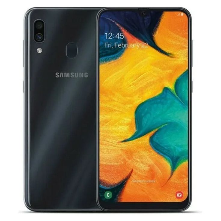 Samsung Galaxy A30 4GB/64GB Dual SIM - Black