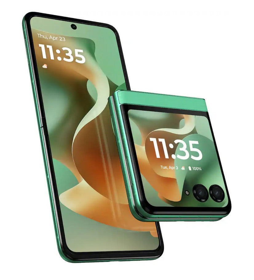 Motorola - razr 2025 256GB (Unlocked) - PANTONE Spring Bud