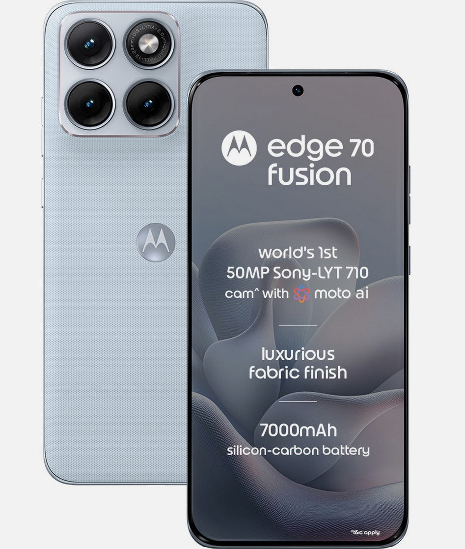 Motorola Edge 70 Fusion 5G Snapdragon DualSIM Unlocked 128GB Pantone Country Air