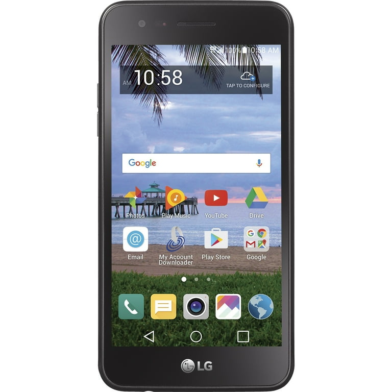 LG Rebel 2 - 8 GB - Black - Tracfone - GSM