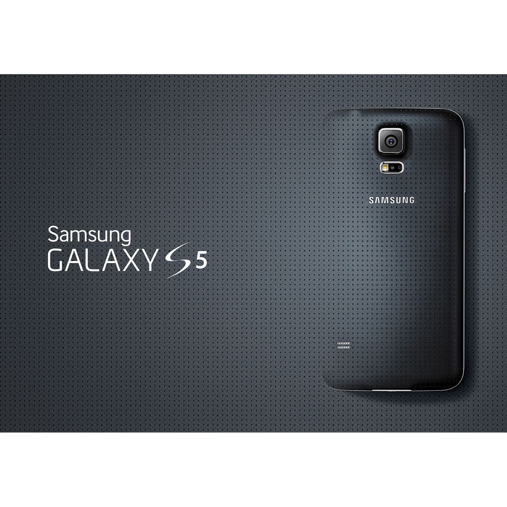スマートフォン本体 GALAXY S5 SCL23 charcoal BLACK Samsung Samsung Galaxy S5 - Charcoal Black – ElectronicsForce