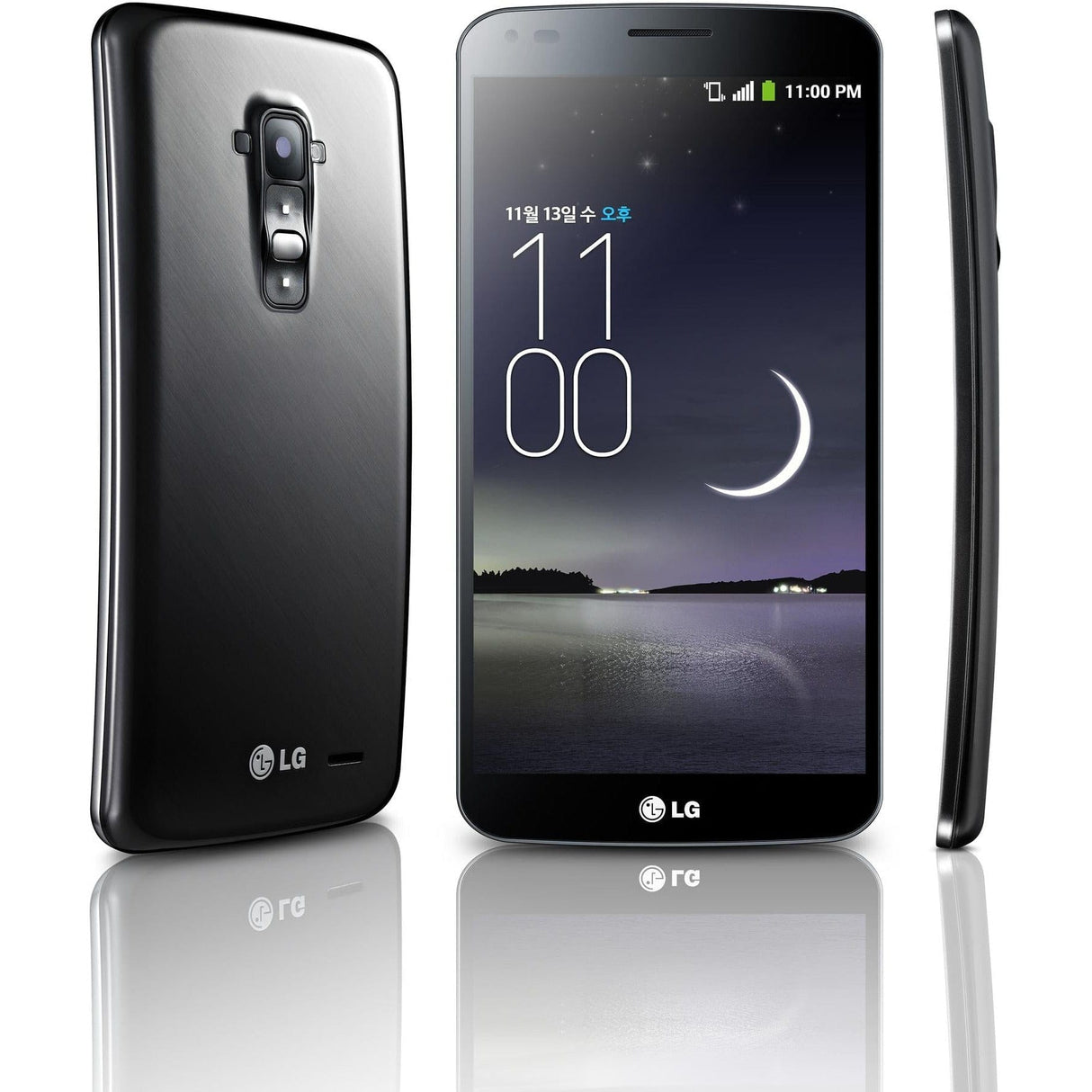 LG G Flex D950 Android Phone 32 GB - Titan silver Un-locked- GSM