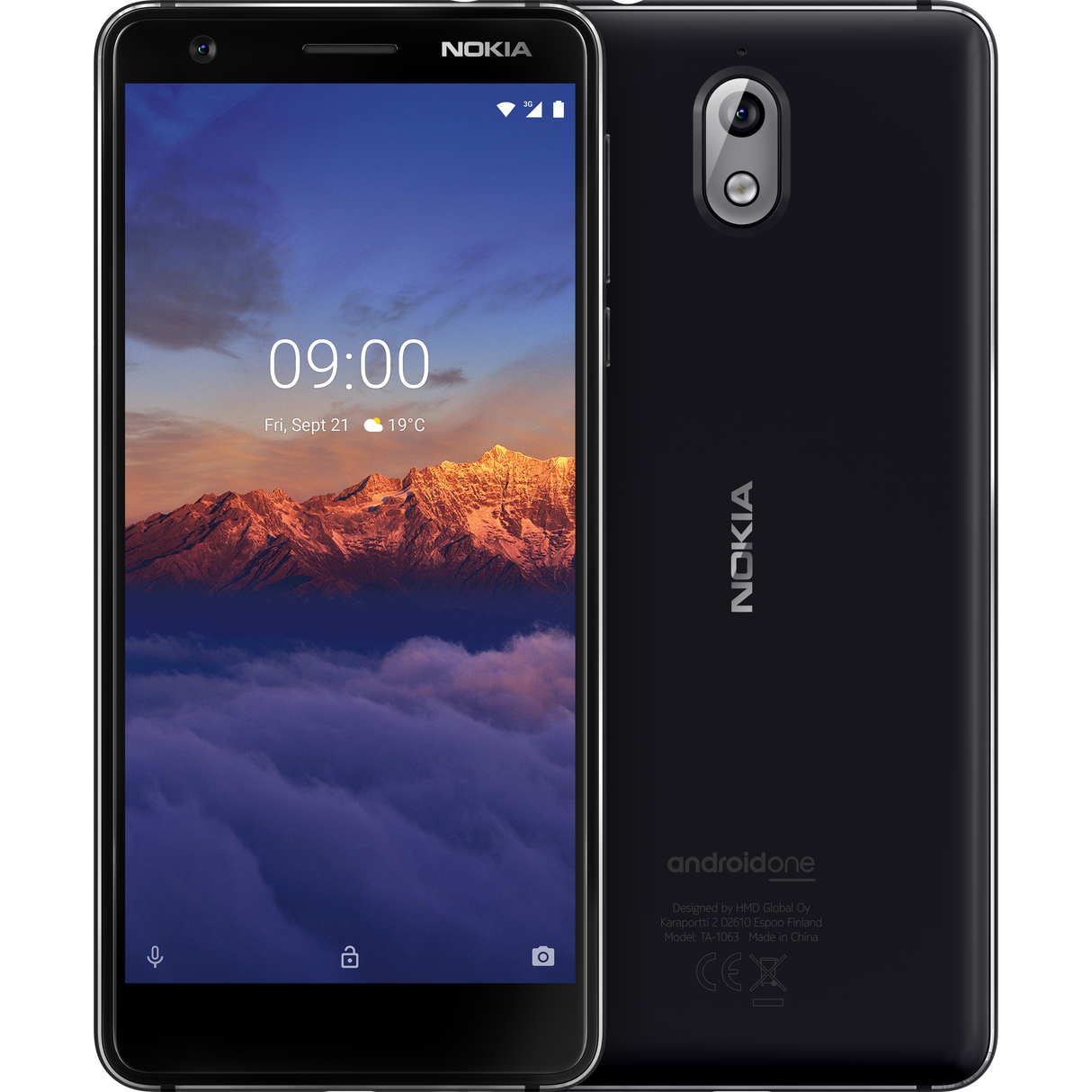 Nokia 3.1 A  Black