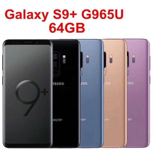 Samsung Galaxy S9+ Smartphone (SM-G965U) Fully Unlocked - 64GB