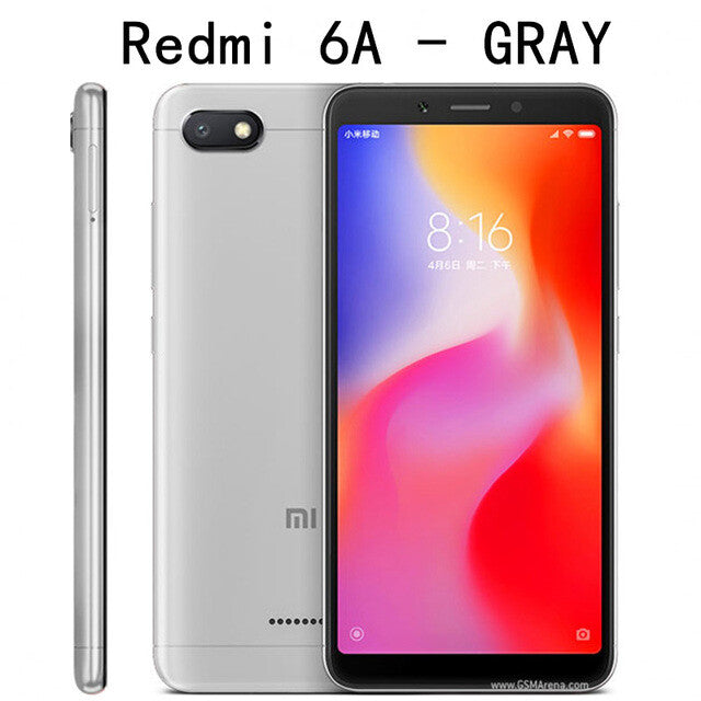 Xiaomi Redmi 6A Smartphone 2GB Ram 16GB Black – ElectronicsForce