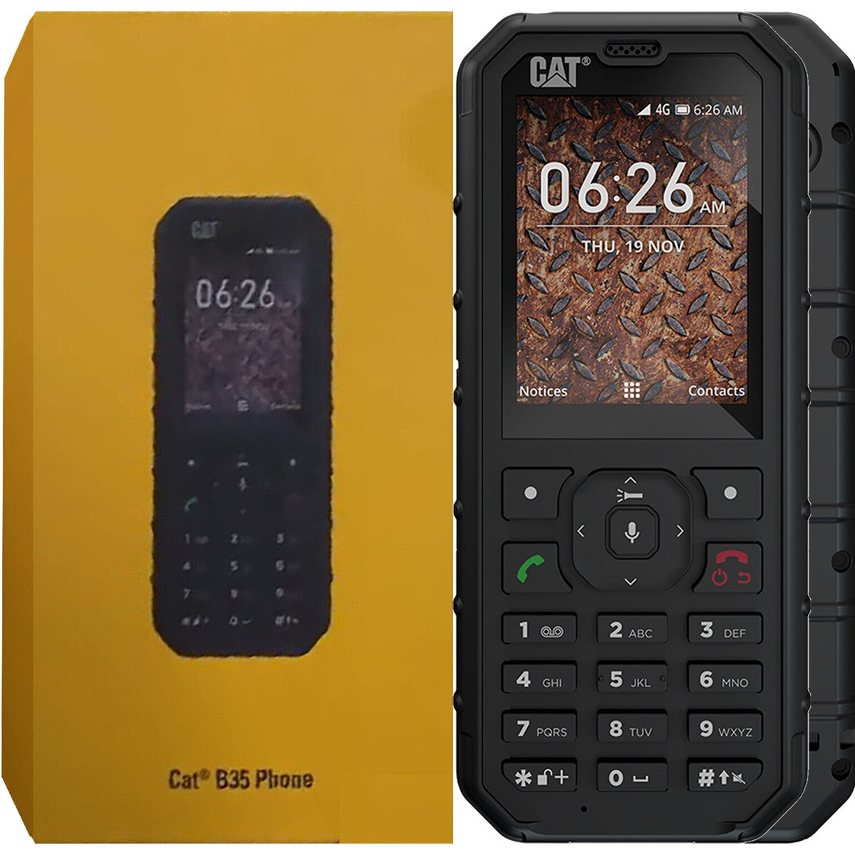 Cat B35 simフリー caterpillar　防水防塵　希少　海外携帯 Cat SIMFREE Cat B35 – ElectronicsForce