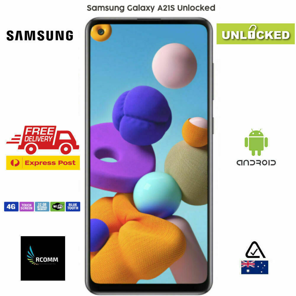Samsung Galaxy A21s  Unlocked  Black  128 GB  6.5 in