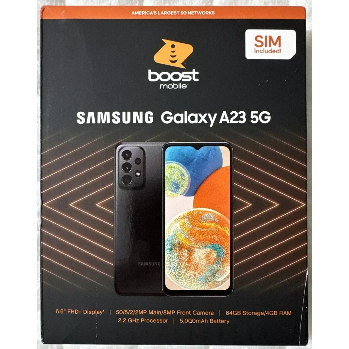 Samsung Galaxy S9 - 64 GB - Midnight Black - Boost Mobile