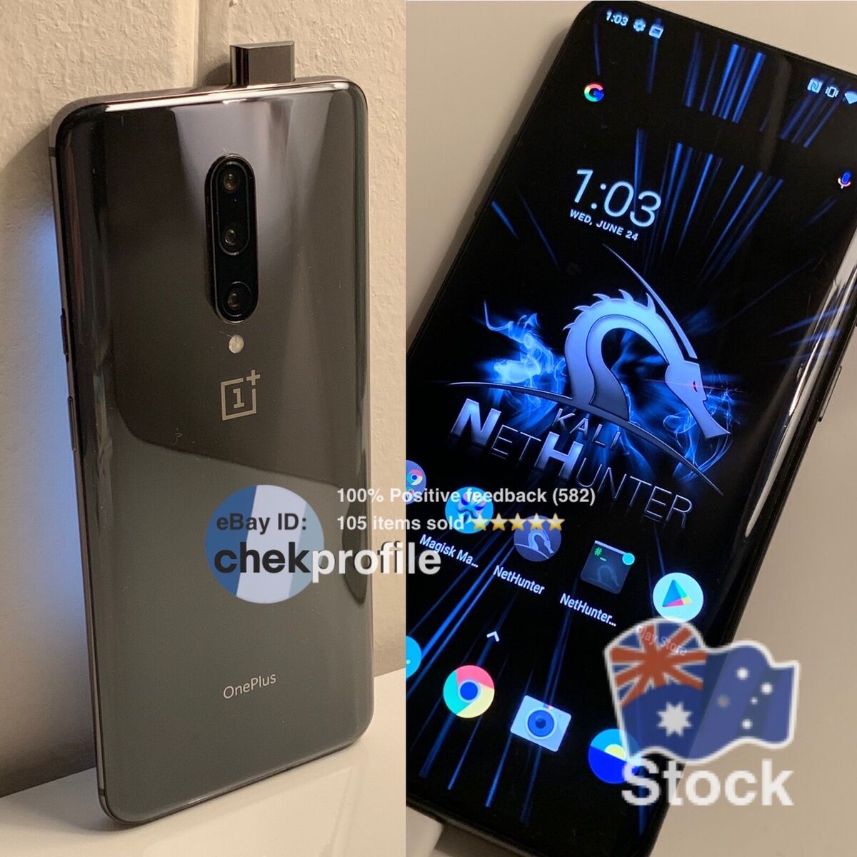 OnePlus 7 Pro - Mirror Gray - 8GB Ram - 256GB Storage