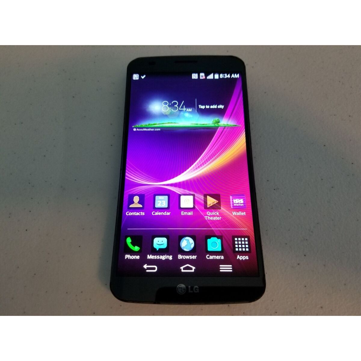 LG G Flex D950 Android Phone 32 GB - Titan silver Un-locked- GSM