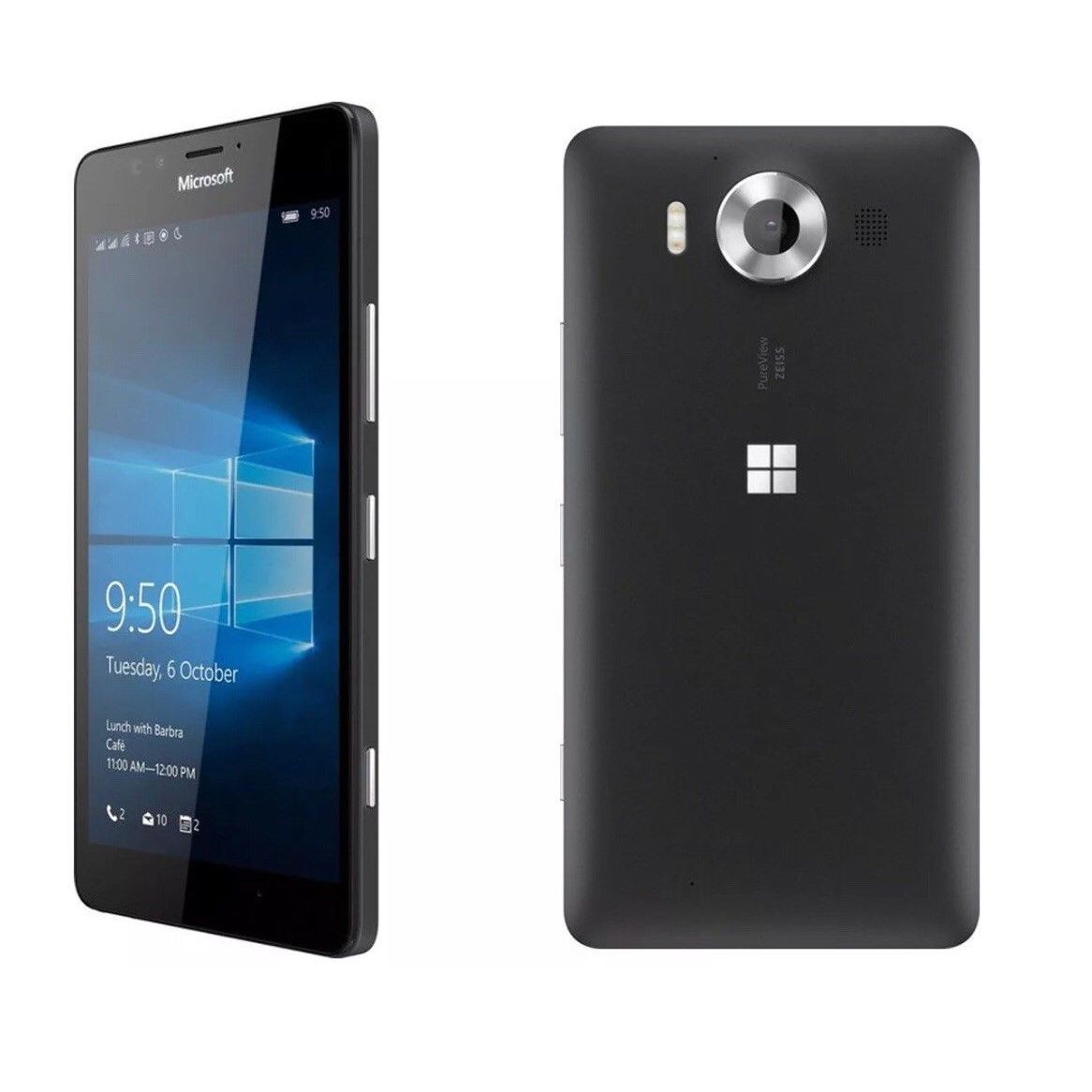 Microsoft Lumia 950 - Dual-SIM - 32 GB - Black - Unlocked