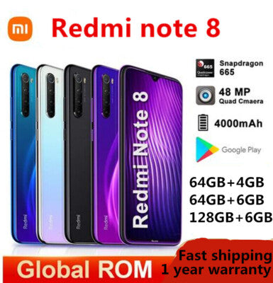 Xiaomi Redmi Note 7 128GB + 4GB Ram 6.3" FHD+ LTE Factory Unlock