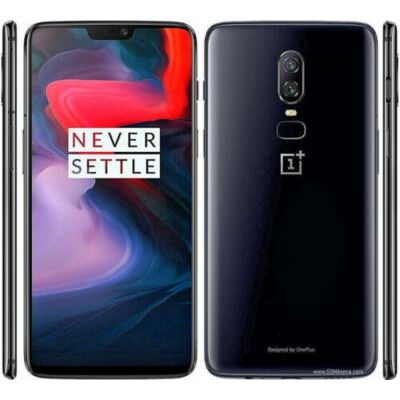 OnePlus 6 - 64GB - Mirror Black (Unlocked) – ElectronicsForce