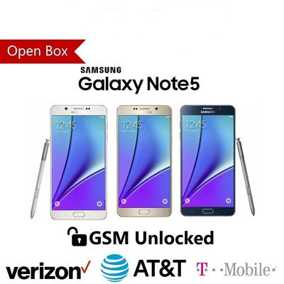 Samsung Galaxy Note 5 - 32 GB - Black Sapphire - Unlocked - GSM