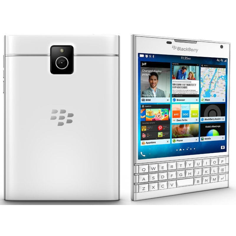 BlackBerry Passport - 32 GB - White - Unlocked - GSM
