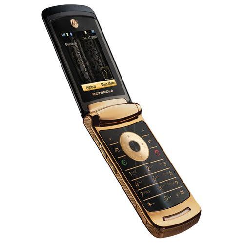 Motorola V8 GSM Un-locked Luxury Black/Gold No Contract Cell Pho