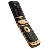 Motorola V8 GSM Un-locked Luxury Black/Gold No Contract Cell Pho