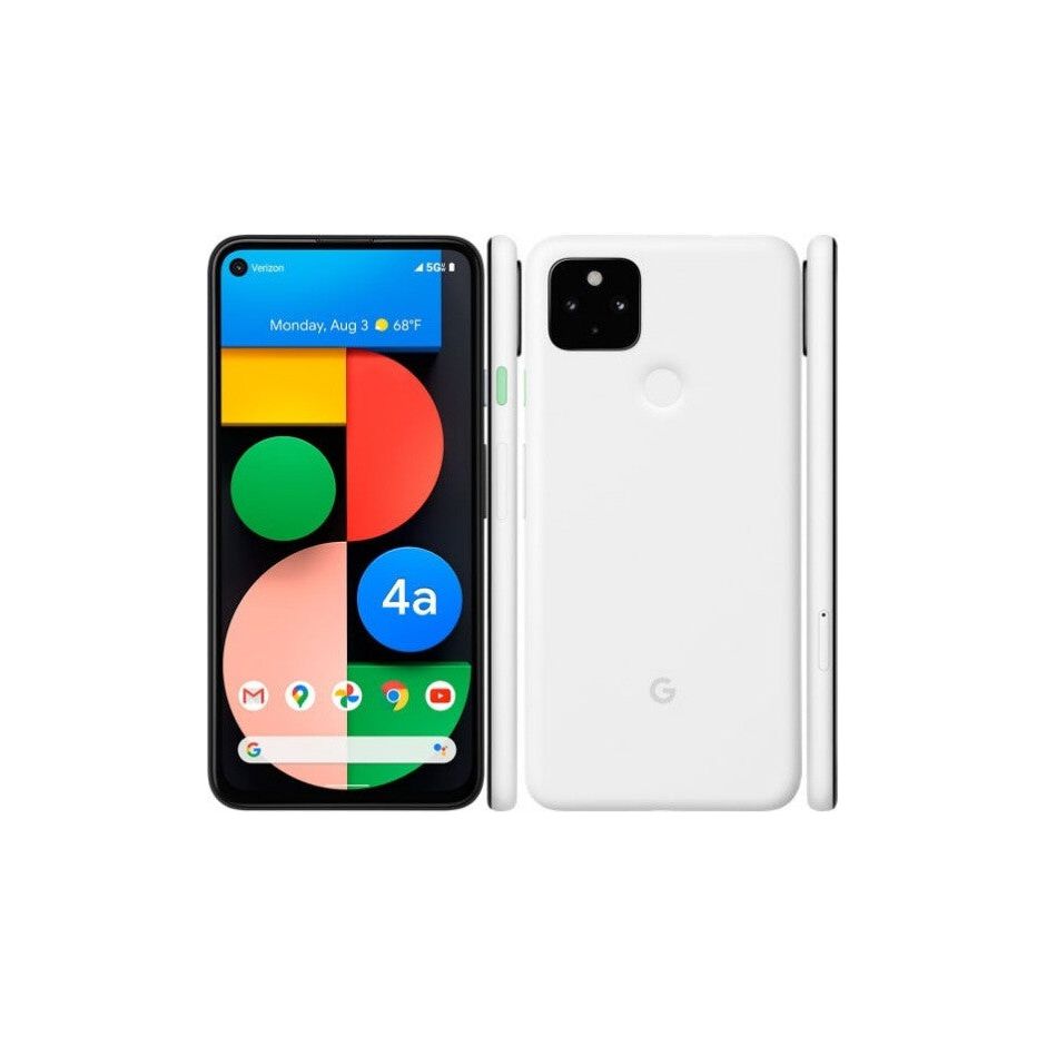 Google Pixel 4A with 5G 128GB Unlocked Smartphone White