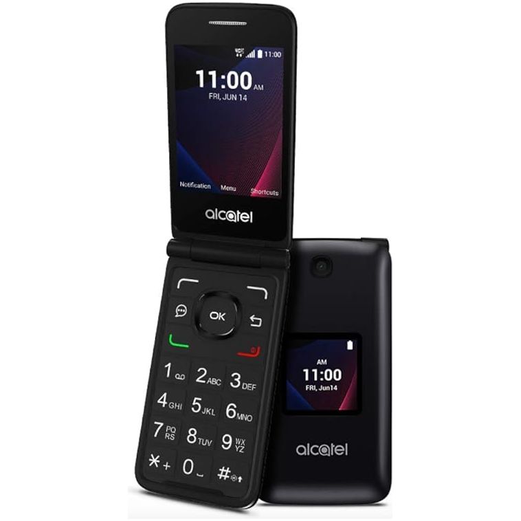 Alcatel GO Flip V 4051S 4G LTE Flip Phone Cell Phone Verizon Wir