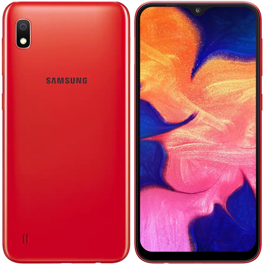 Samsung SM-A105MZRKTPA Galaxy A10 Unlocked Smartphone - Latin Ve